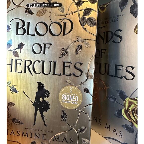 Barnes & Noble Signed SE Blood Of Hercules Bonds Of Hercules Jasmine Mas - Picture 5 of 10